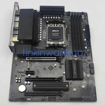 For ASRock X670E PG Lightning Socket AM5 DDR5 4×M.2 4×SATA III ATX Motherboard