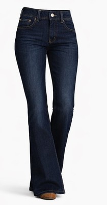 Replay Janice Damen Bootcut Jeans Dark Indigo 10.5 oz fällt kleiner aus