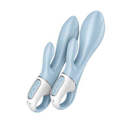 Satisfyer, Vibrator, Rabbitvibrator, 'Air Pump Bunny 1' (20,5 cm)