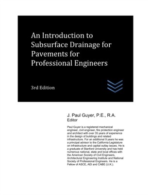 Guyer - An Introduction to Subsurface Drainage for Pavements for Profe - X555z