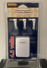 Lemax Lighted Accessory Switching Mode Power Adaptor 4.5 Volt 3 Output Jacks