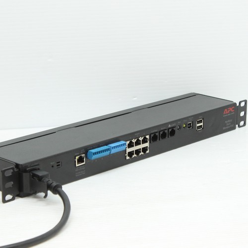APC NBRK0450 NetBotz 1U Monitor stelażowy 450 Kamera środowiskowa Monitorowanie czujnika - Zdjęcie 2 z 13