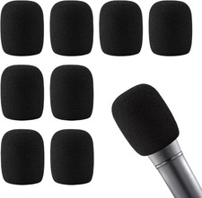 8 Stück Popschutz Mikrofon Windschutz,Mikrofon Schaumstoff,Mikrofonabdeckung,Ant