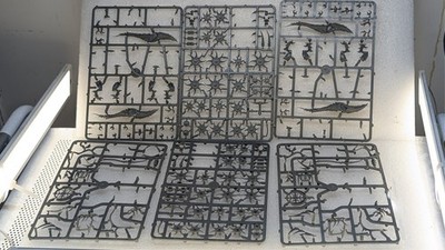Warhammer 40k / Age of Sigmar Exalted Seeker Streitwagen von Slaanesh unvollständig