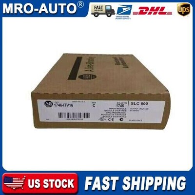 New Factory Sealed AB 1746-ITV16 /C SLC 500 16 point Input Module 1746ITV16