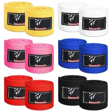 6 Pairs 2.5 Meter Boxing Hand Wraps for Kids Inner Gloves Handwraps Martial A...