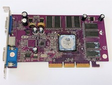 PNY GeForce FX 5200 128MB AGP Graphics Card VCGFX52APB Missing Heatsink Parts