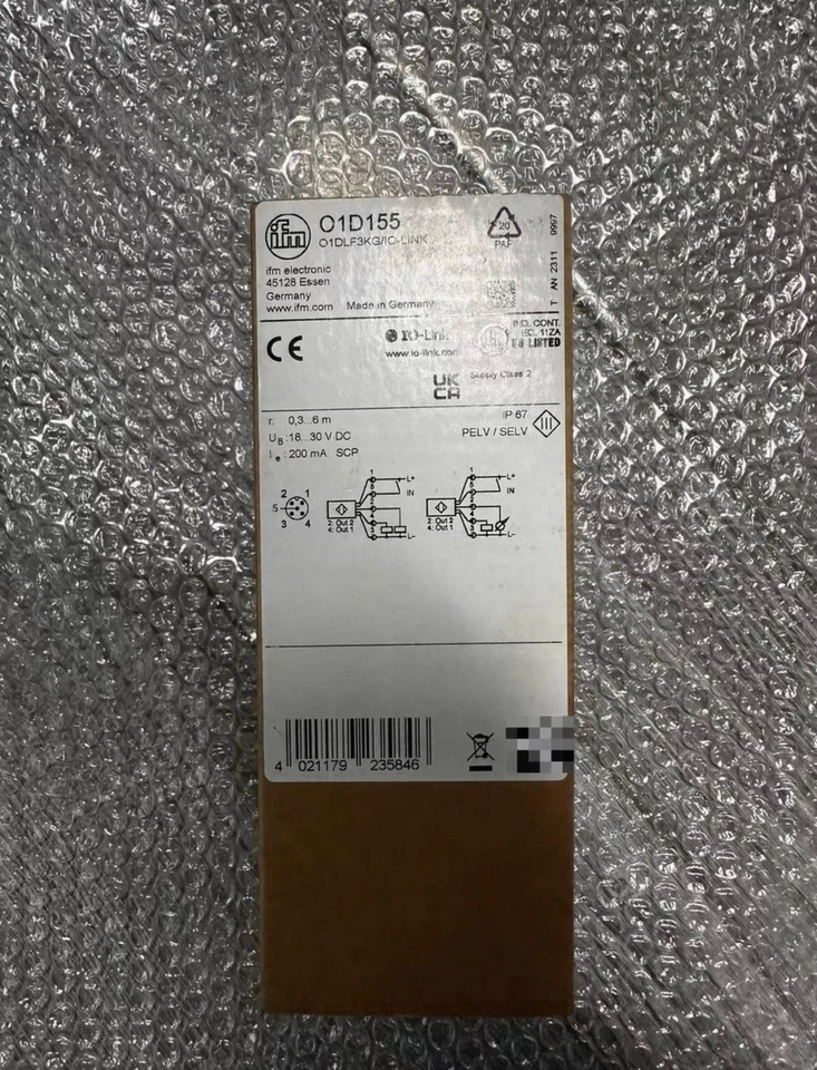 IFM laser sensor O1D155 Brand new, original and genuine product - Image 2 of 3