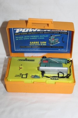 NEW Vintage 1969 Ideal Powermite Miniature Power Sabre Saw