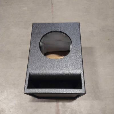 #ad USED SKAR AUDIO AR1X8V SINGLE 8quot; ARMOR COATED PORTED SUBWOOFER ENCLOSURE $74.99