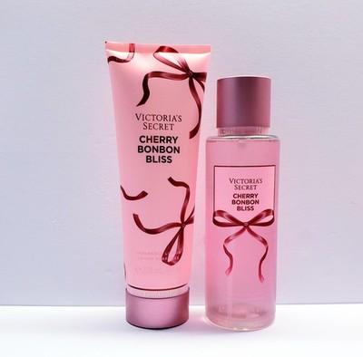 Victoria's Secret CHERRY BONBON BLISS Fragrance Lotion and Fragrance Mist 