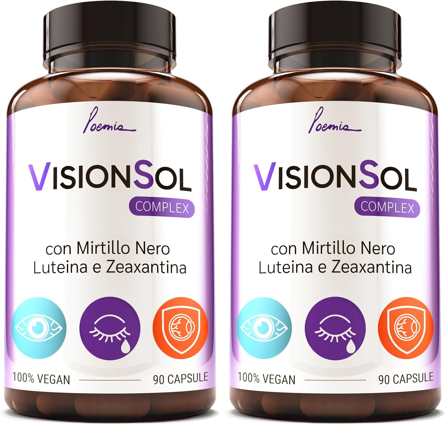 Integratore Occhi per Maculopatia e Vista: 2x90 Capsule Luteina Zinco