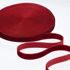 Burgundy Velvet Ribbon 3/8 Inch x 10 Yards Christmas Gift Wrapping Bows