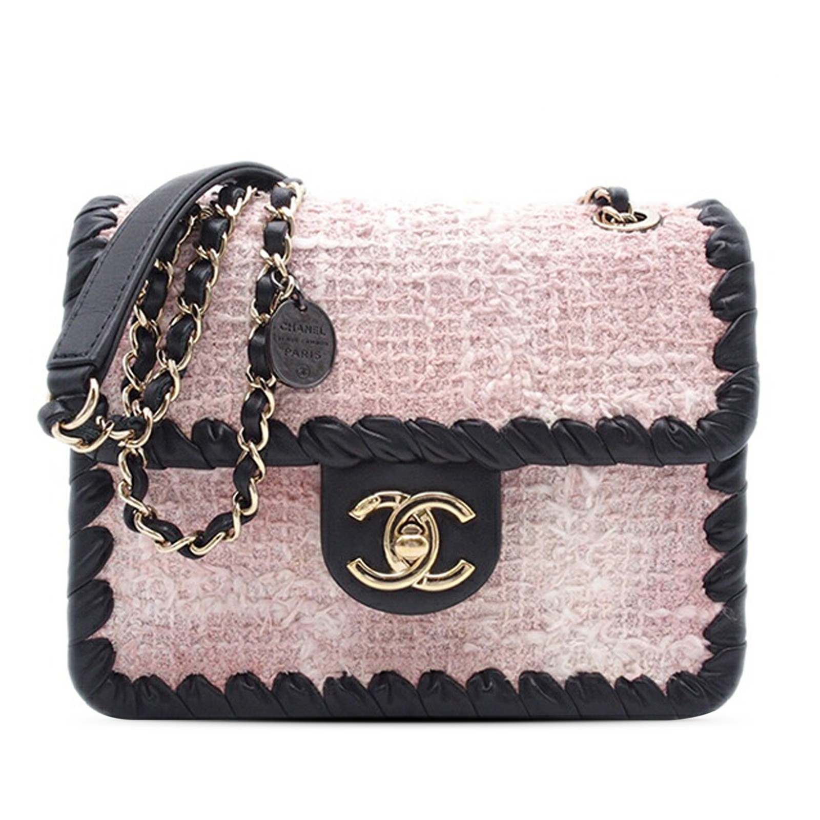 Chanel Mini Tweed Frame Flap Bag in Classic Design