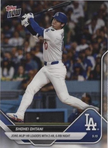 2025 Topps Now SHOHEI OHTANI #5 Tokyo Series PSA-10 - Los Angeles