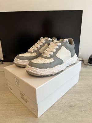 Maison Mihara Yasuhiro Wayne Low Sneaker EU43 Grey/White Leather