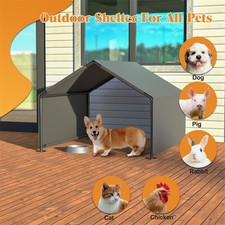 Dog Shade Shelter Outdoor Tent for Small Medium Dogs Waterproof Sun Protection G