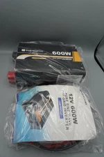 ECO-WORTHY 12V 600W Pure Sine Wave Inverter - AC Output, USB Output Port