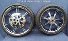 Harley 21" / 18" Slicer Ii Chrome Wheels 2 Rotors Dunlop Tires 09-24 Ultra Glide