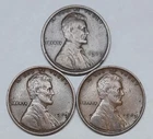 Three 1909 V.D.B Wheat Cents!
