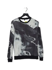 5cm Men's Jumper S Multi Graphic 100 Cotton Crew Neck Pullover