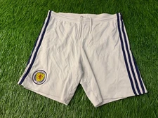 SCOTLAND TEAM 2015/2017 FOOTBALL SOCCER MEN SHORTS HOME ADIDAS ORIGINAL SIZE S