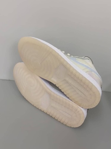NIKE Low Cut Sneaker Air Jordan 1 SE 23cm WHT Used - Picture 4 of 6