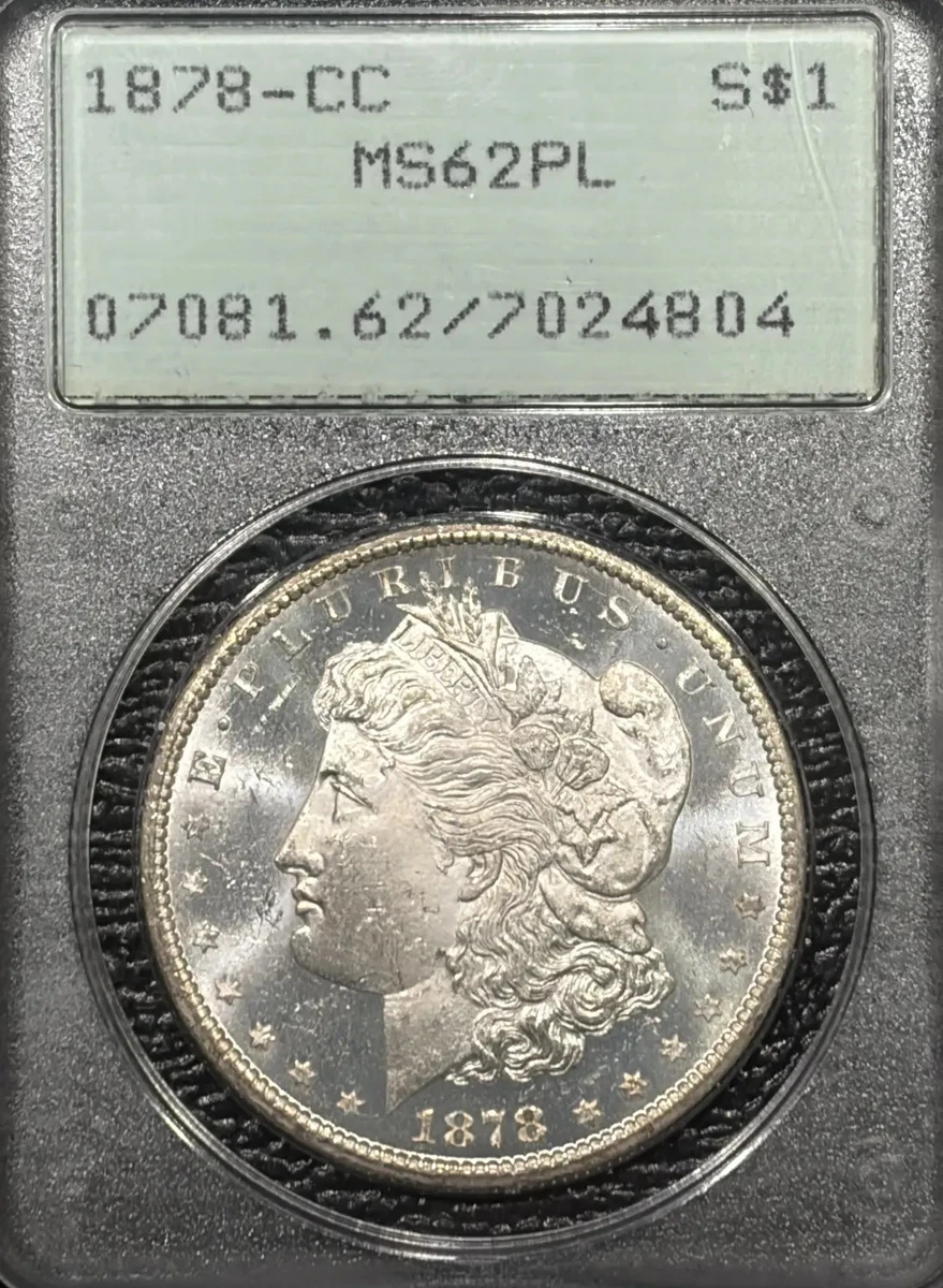 Uncirculated Carson City 1878 Year Morgan US Dollars (1878-1921