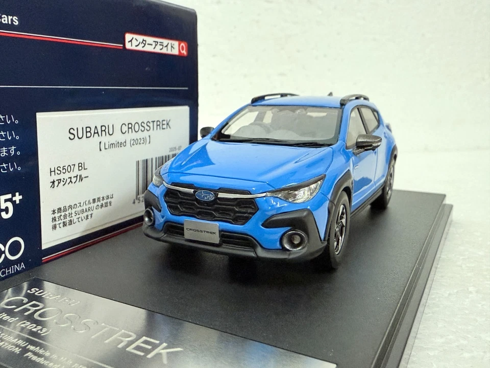 Hi Story HS507BL Subaru Crosstrek 2023 JDM XV 1:43 scale model car - Image 3 of 4