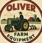 Retro Style Oliver Farm Equipment Machinery Tractors High Quality Garage Sign