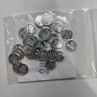 29 Grams of Fractional Silver Round Coins Mixed Lot Various Sizes .999 silver