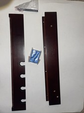 BILLIARDS XPRESS Pool Cue Rack - Pool Stick Holder Wall Mount Holds 4 Cues-New 