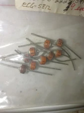 Lot Of 9 Motorola MR751 6A 100V Vintage Diodes.  NOS. Military Surplus