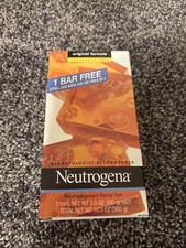 Neutrogena Transparent Facial Bar Fragrance-Free 3 Bars 3.5 oz Each