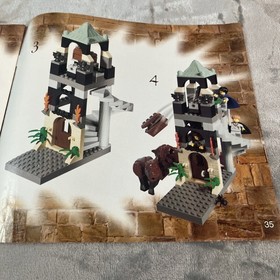 LEGO 4706 Harry Potter Forbidden Corridor INSTRUCTION MANUAL BOOKLET ONLY