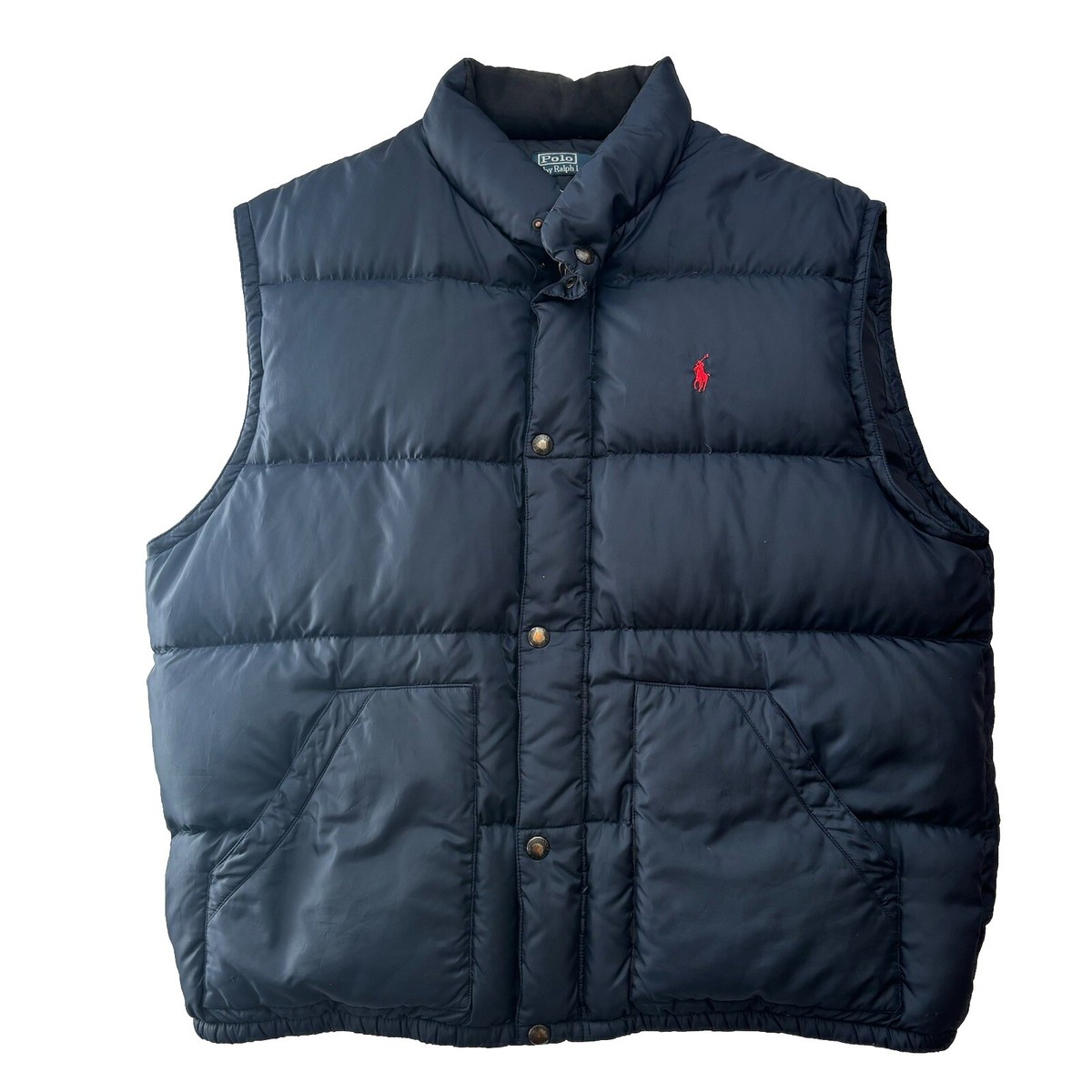 Polo Ralph Lauren Body Warmer Gilet Vest Down Puffer XXL Navy