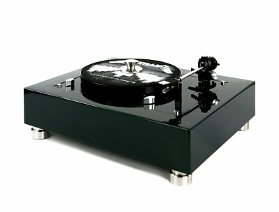 Restored Thorens TD145 Turntable With Automatic Stop Racing Green