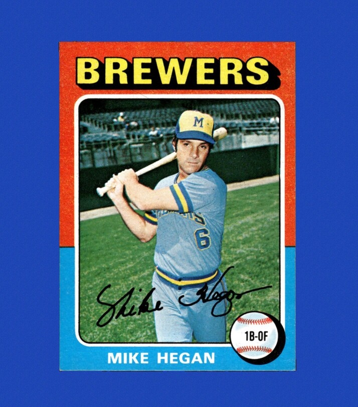 1975 Topps Mini Set-Break # 99 Mike Hegan NM-MT OR BETTER *GMCARDS*