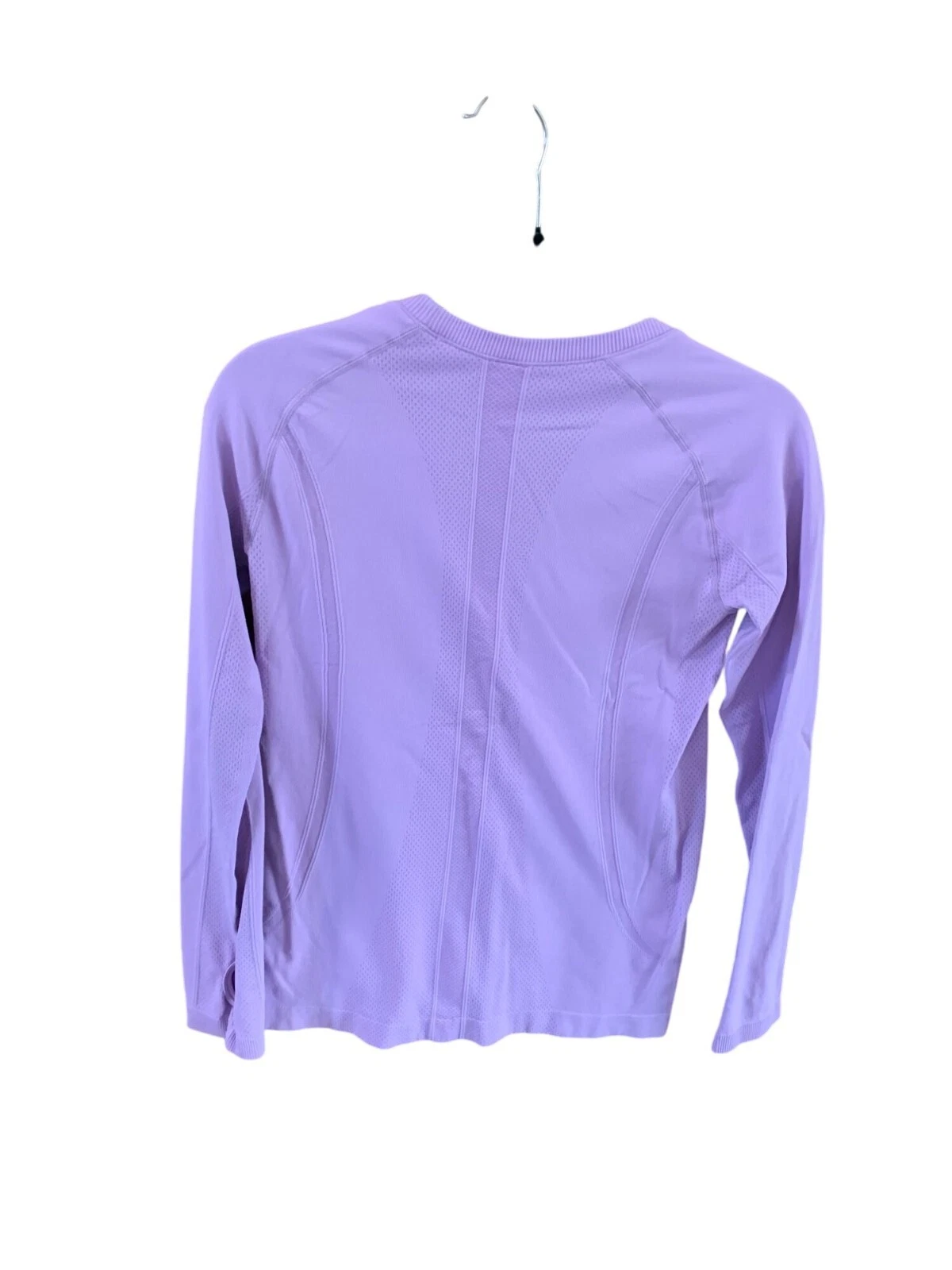lululemon lilac long sleeve athletic swiftly shirt