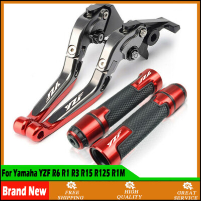 CNC For Yamaha Kawasaki Suzuki BMW Honda 3D Brake Clutch Levers Set Motorcycle E - Foto 6