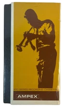 Vintage Ampex 361 C60 Cassette Tapes Library Box W/Cassettes Factory Sealed NOS
