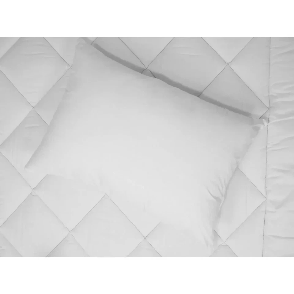 New Mainstays Comfort Complete Bed Pillow, Standard/Queen (2 pack) - Image 4 of 4