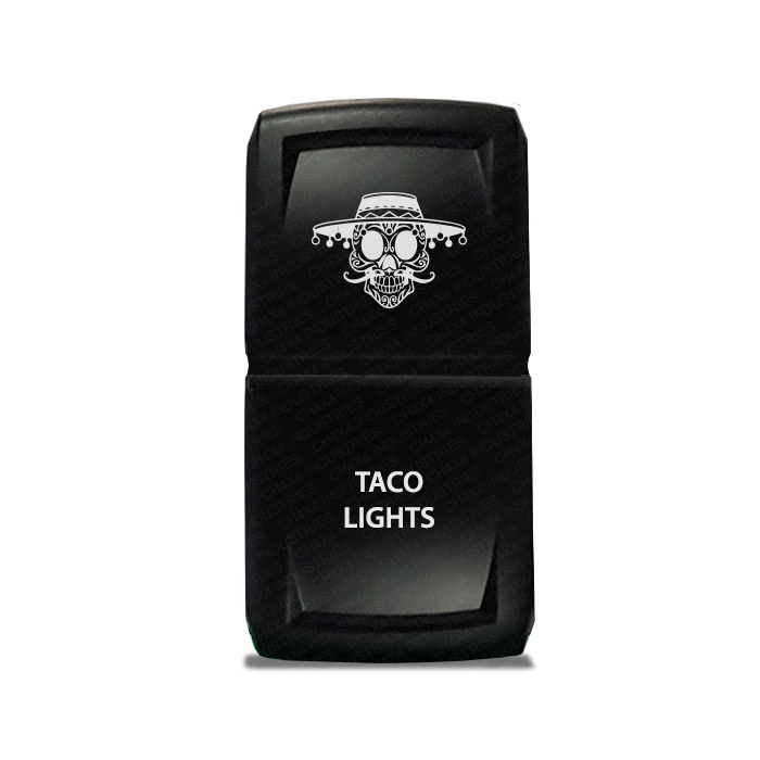 CH4X4 Rocker Switch V2 Taco Lights Symbol - Blue Led | eBay