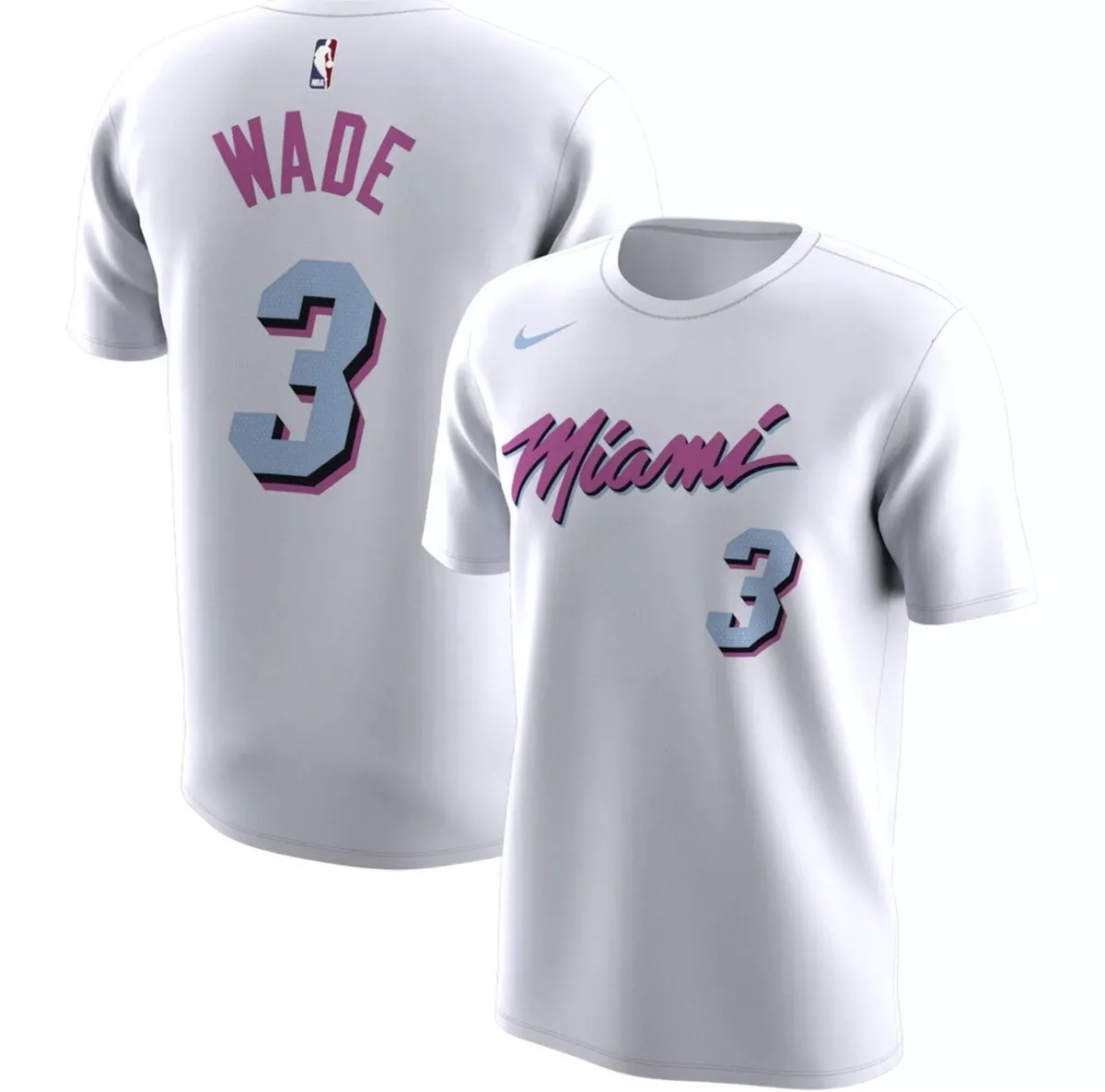 Dwyane Wade Miami Heat Nike 2019/20 Authentic Player Jersey - City Edition  - Blue