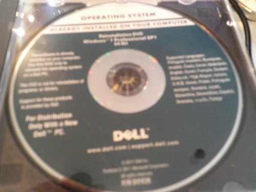 Dell Reinstallation/Recovery DVD Windows 7 Pro 32bit oder 64bit - Afbeelding 2 van 3