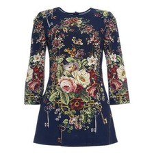 Dolce & Gabbana Floral Tunic Blouse UK 10 (IT 42) D&G