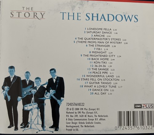 The Shadows The Story Cd & Cd-Rom Biography , Photo Gallery ,Discography - Picture 2 of 4