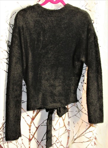 Waist Furry Fuzzy Sweater Size 