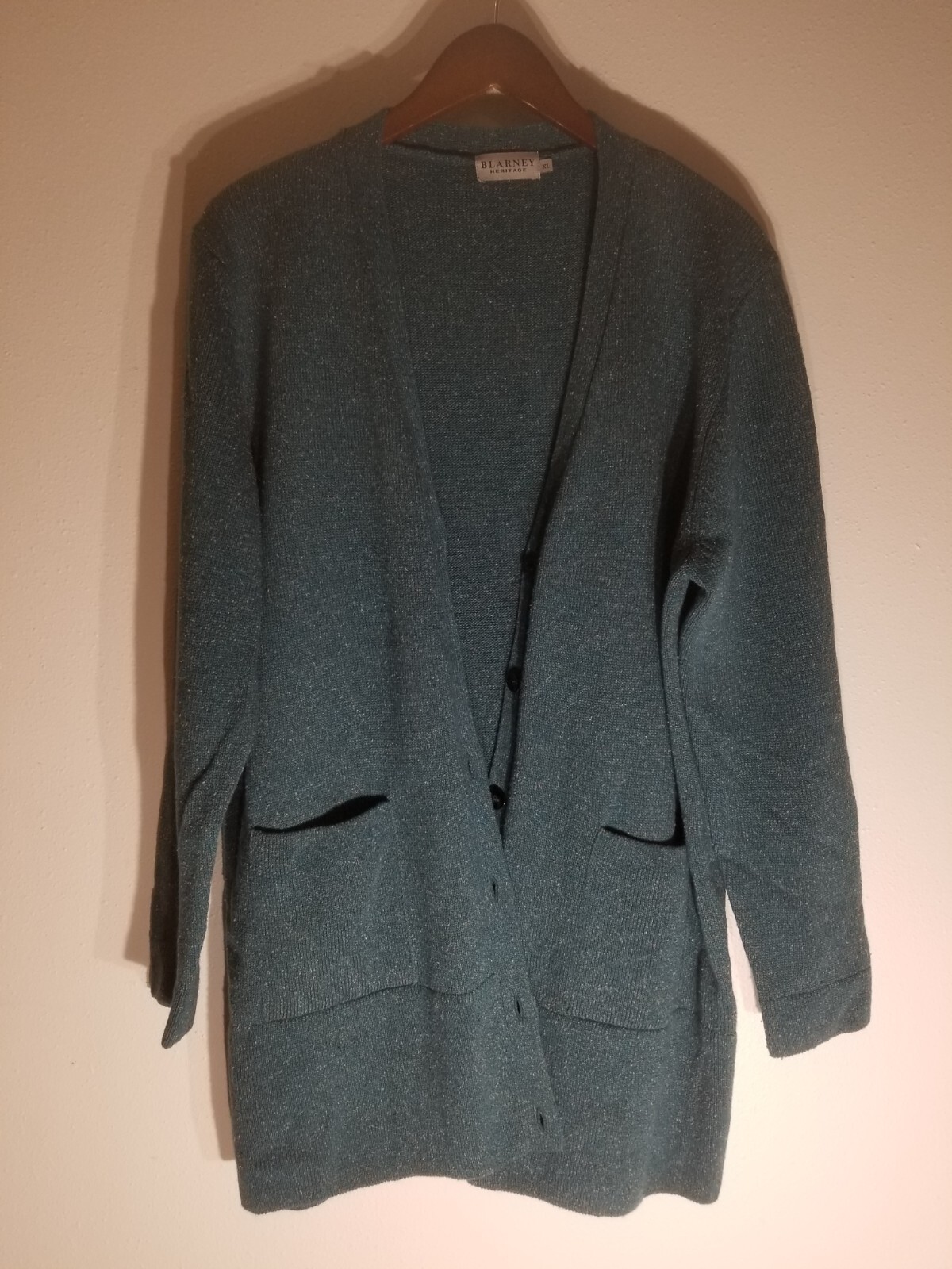 Blarney Heritage Partial Button Down Long Sleeve … - image 1