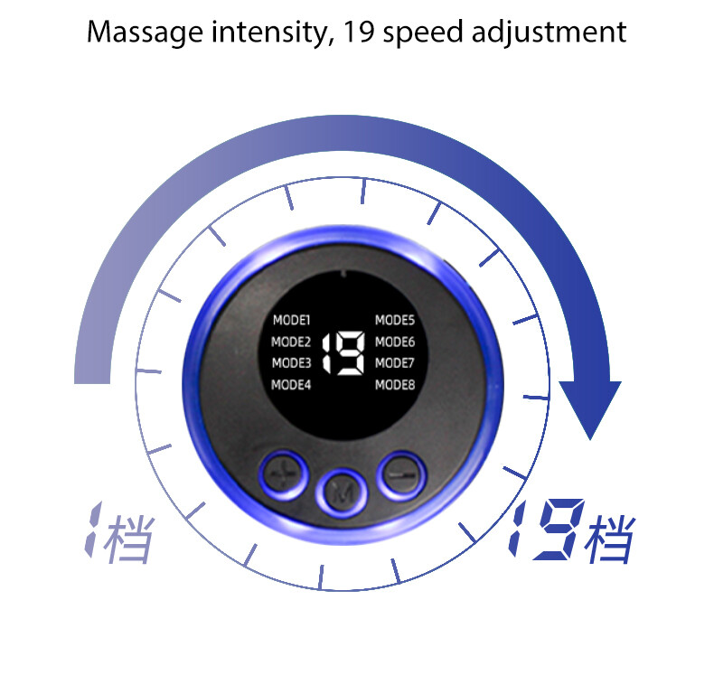 Portable Mini Electric Neck Back Massager EMS Cervical Massage Patch